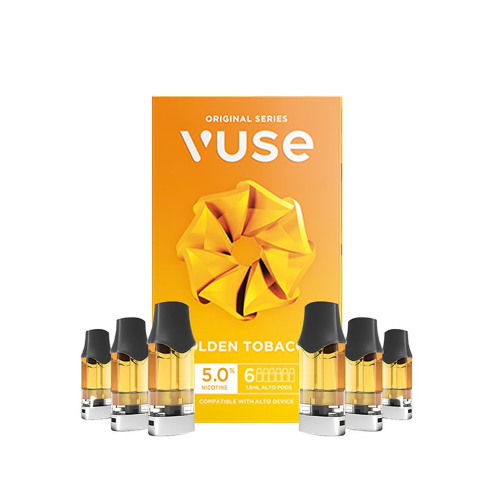 Vuse Alto Golden Tobacco Pods 5% - 6 Pack