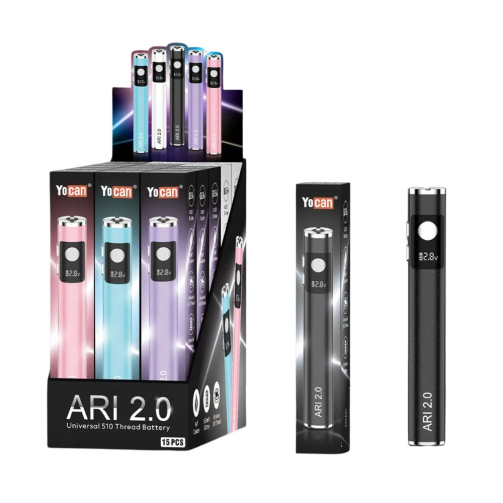 ocan Ari 2.0 510 Cart Battery – BULK Pack of 15x