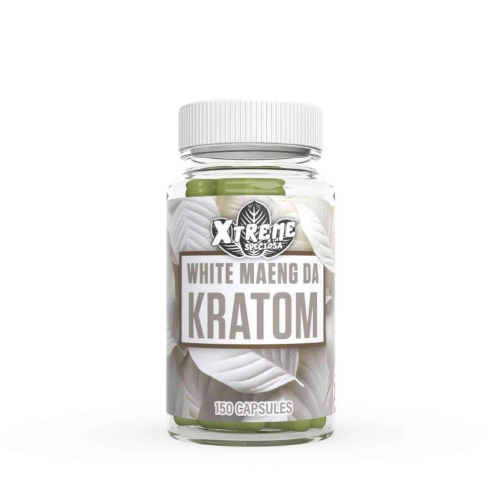 White Maeng Da Kratom Capsules | Premium Quality - Xtreme Speciosa
