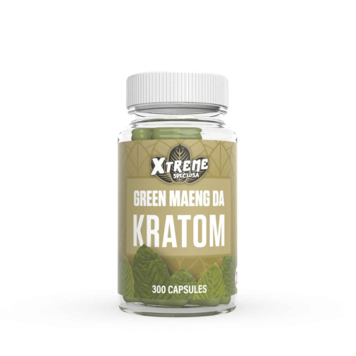 Green Maeng Da Kratom Capsules | Premium Quality - Xtreme Speciosa