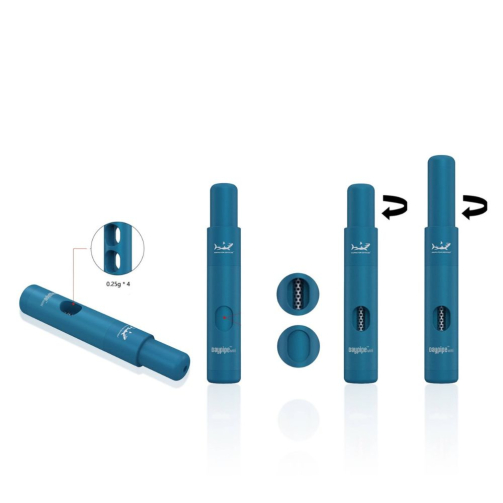 Hamilton Daypipe Mini Portable Pipe – 4 Chambers, 1g Total