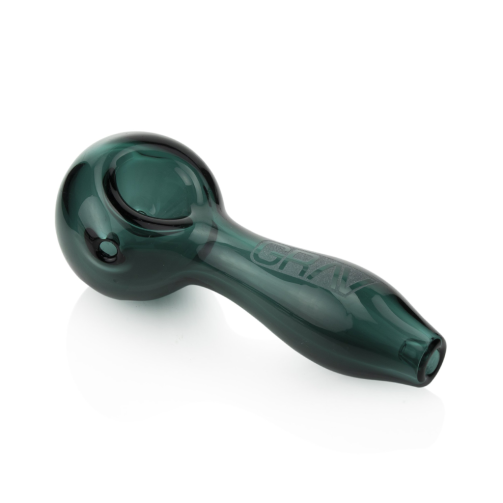 Grav Classic Spoon Pipe – Borosilicate Glass Hand Pipe with Carb Hole