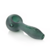 Grav Sandblasted Spoon Pipe – Matte Borosilicate Glass Hand Pipe 4"