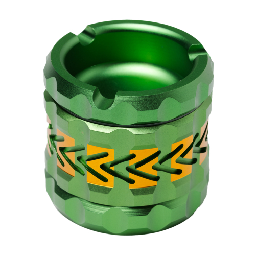 Human Grade 8AT Grinder 2.5" – 4-Part Aluminum with Rubber Grips, 6 Colors