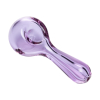 Human Grade Spoon Pipe Model A – Borosilicate Glass Hand Pipe with Carb Hole SMOKE