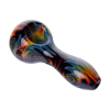 Human Grade Spoon Pipe Model A – Borosilicate Glass Hand Pipe with Carb Hole SMOKE