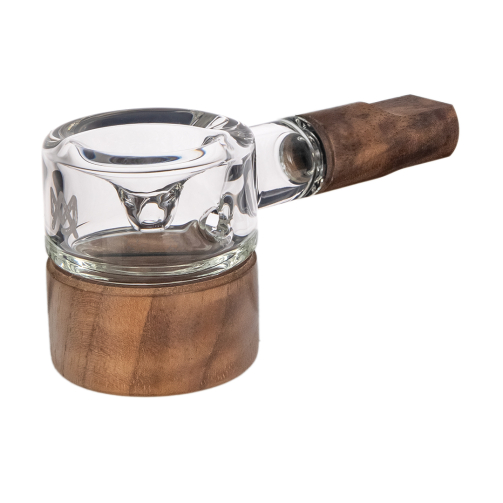 MJ Arsenal Granby Hand Pipe Alpine Series – Borosilicate Spoon with Walnut Accents