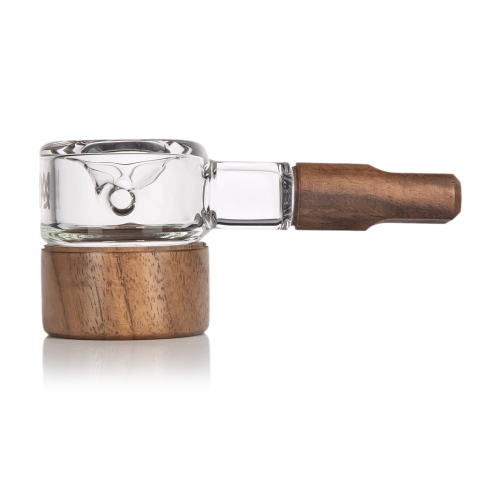 MJ Arsenal Granby Hand Pipe Alpine Series – Borosilicate Spoon with Walnut Accents