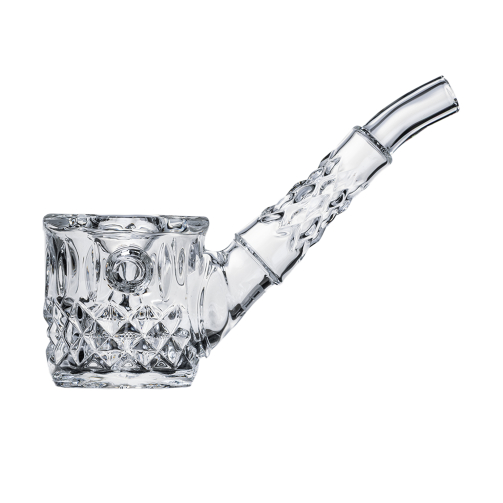 NWTN Home Highball Hand Pipe – Elegant Borosilicate Sherlock Glass, 4.9"