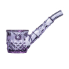 NWTN Home Highball Hand Pipe – Elegant Borosilicate Sherlock Glass, 4.9"