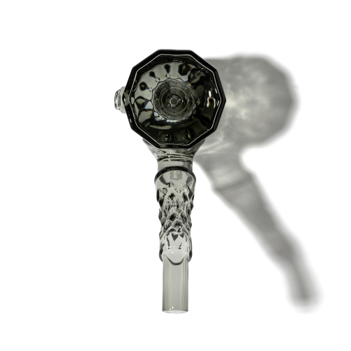 NWTN Home Highball Hand Pipe – Elegant Borosilicate Sherlock Glass, 4.9"