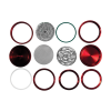 RAW Life Grinder – Modular 4-Part Aluminum, Multiple Colors