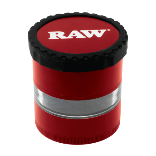 RAW Life Grinder – Modular 4-Part Aluminum, Multiple Colors