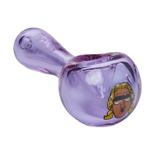 Ric Flair Drip Spoon Pipe – Premium Borosilicate Glass Hand Pipe with Carb Hole