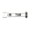 Tyson 2.0 Jab One Hitter Pipe – 3.5" Borosilicate Glass Bat for Discreet Hits