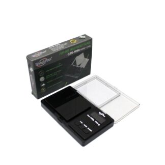 WeighMax GTS-1000 Pocket Digital Scale – 1000g x 0.1g Precision with Removable Tray