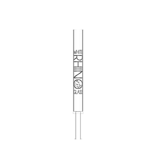 White Rhino Glass Straw Pyrex V2 – Reusable Borosilicate Dab Straw Nectar Collector