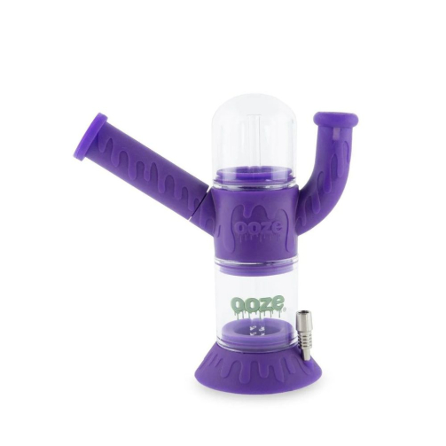 Ooze Cranium Silicone 4-in-1 Hybrid Water Pipe – Bong, Dab Rig & Nectar Collector