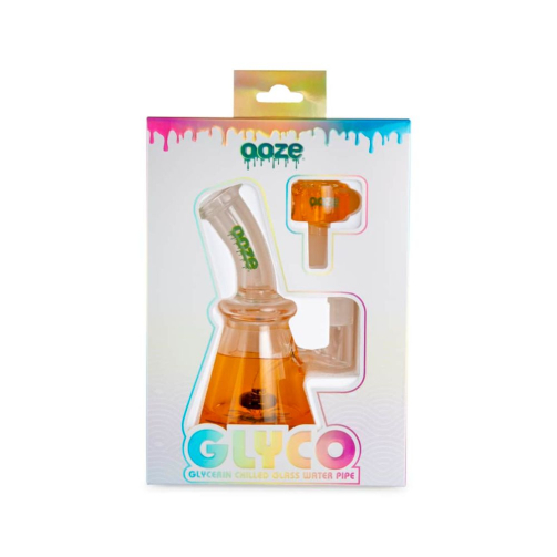 Ooze Glyco Glycerin Chilled Bong – Freezable Glass Water Pipe