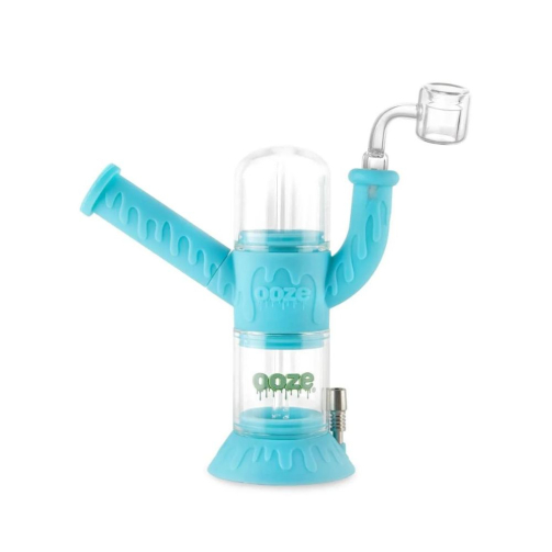 Ooze Cranium Silicone 4-in-1 Hybrid Water Pipe – Bong, Dab Rig & Nectar Collector
