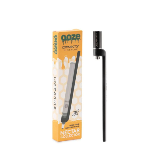 Ooze x Stache ConNectar – 510 Thread Dab Straw Vape Pen Attachment