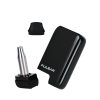 Pulsar 510 Wax Atomizer Bullet inside a discreet conceal 510 thread vape pen battery.