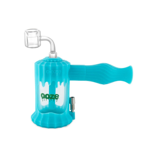 Ooze Clobb Silicone Water Pipe & Dab Straw – 4-in-1 Hybrid Bong Rig