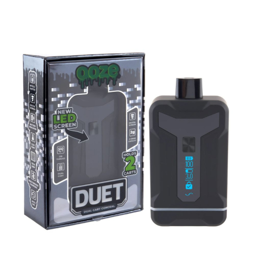 Ooze Duet Dual 510 Thread Vape Cart Battery