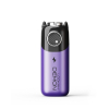 Lookah Demon novelty 510 thread vape battery in purple, standing upright showing cool monster horns and sleek design