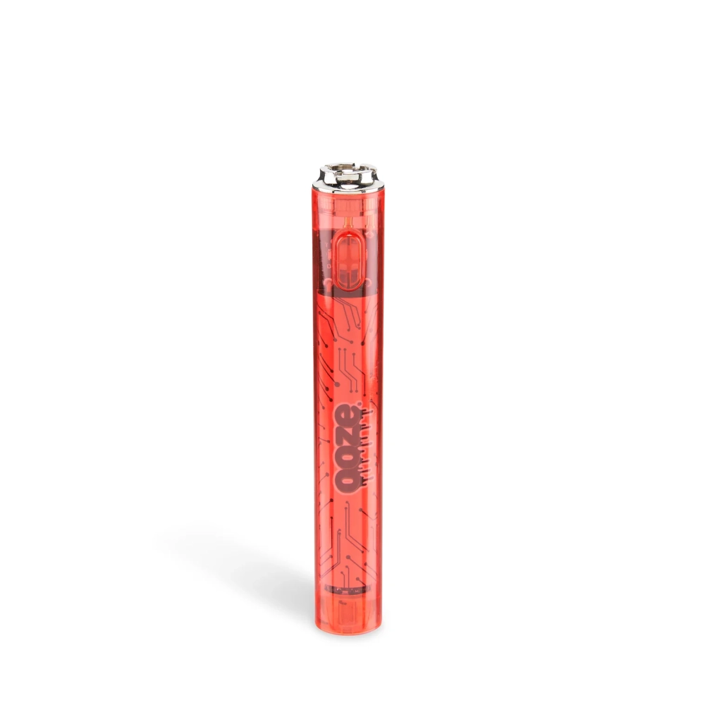 Ooze Slim Clear 400mAh VV 510 Thread Cart Battery
