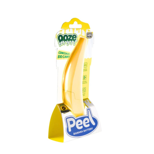 Ooze Peel Banana – 400 mAh Conceal 510 Vape Cart Battery